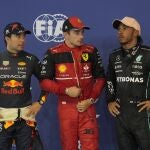 Charles Leclerc saldrá primero en parrilla por delante de Checo Pérez y de Lewis Hamilton