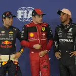 Charles Leclerc saldrá primero en parrilla por delante de Checo Pérez y de Lewis Hamilton