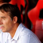 El entrenador del Sevilla, Julen Lopetegui. EFE/Julio Muñoz