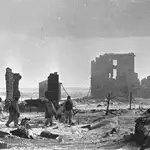 Stalingrado quedó reducida a ruinas durante la Segunda Guerra Mundial