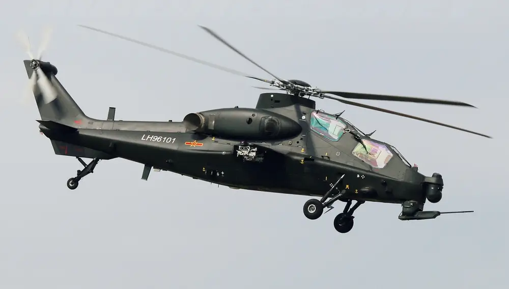Helicóptero CAIC WZ-10 de fabricación china