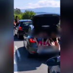 La Guardia Civil ha investigado a dos conductores por circular en sus vehículos con los copilotos sentados en la ventanilla