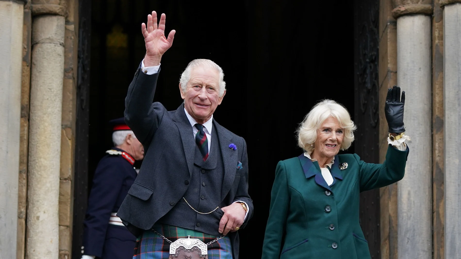 Carlos III de Inglaterra y la reina consorte, Camilla