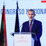 Su Majestad el rey Felipe VI preside la inauguración del XXV Congreso Nacional de la Empresa Familiar que se celebra, este lunes, en Cáceres