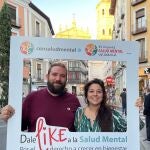 La Plaza Mayor, Fuente Dorada, los aledaños de la catedral, los campos de Pepe Rojo… han sido testigos, este fin de semana, de simbólicos post para sensibilizar sobre salud mental