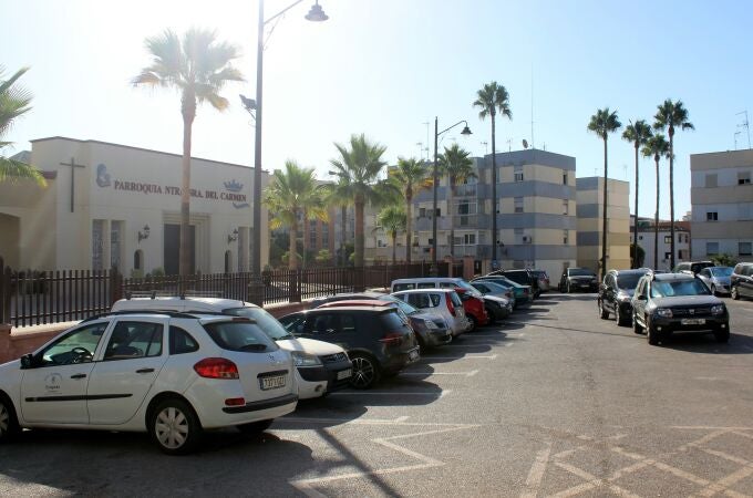 Zona de la parroquia Nuestra Señora del Carmen donde se ejecutará el parking