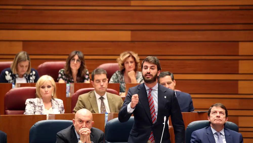 El vicepresidente García-Gallardo interviene en el Pleno