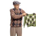 Prenda de algodón que ha encogido en la lavadora