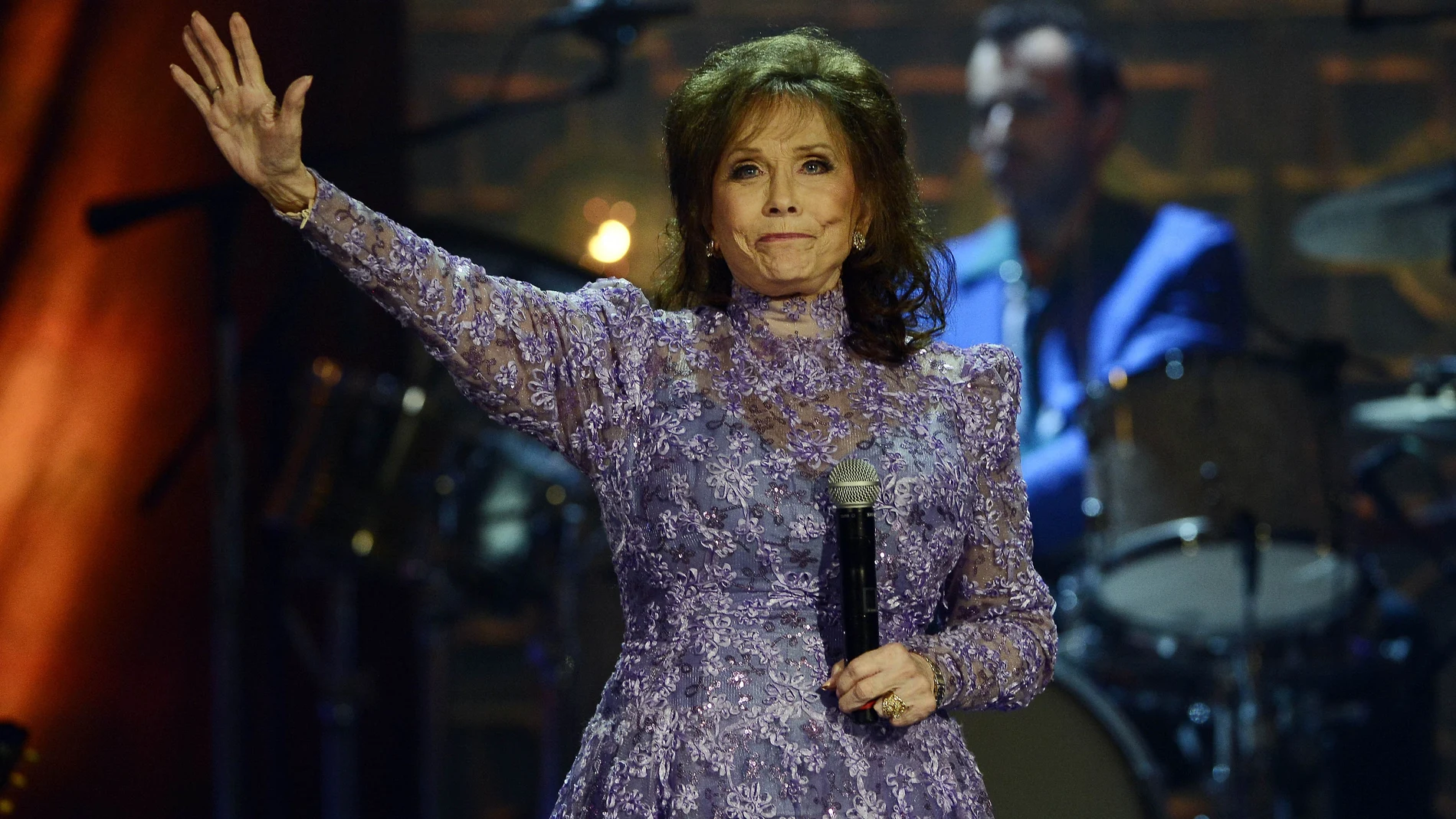 Loretta Lynn fotografiada en Nashville en 2014