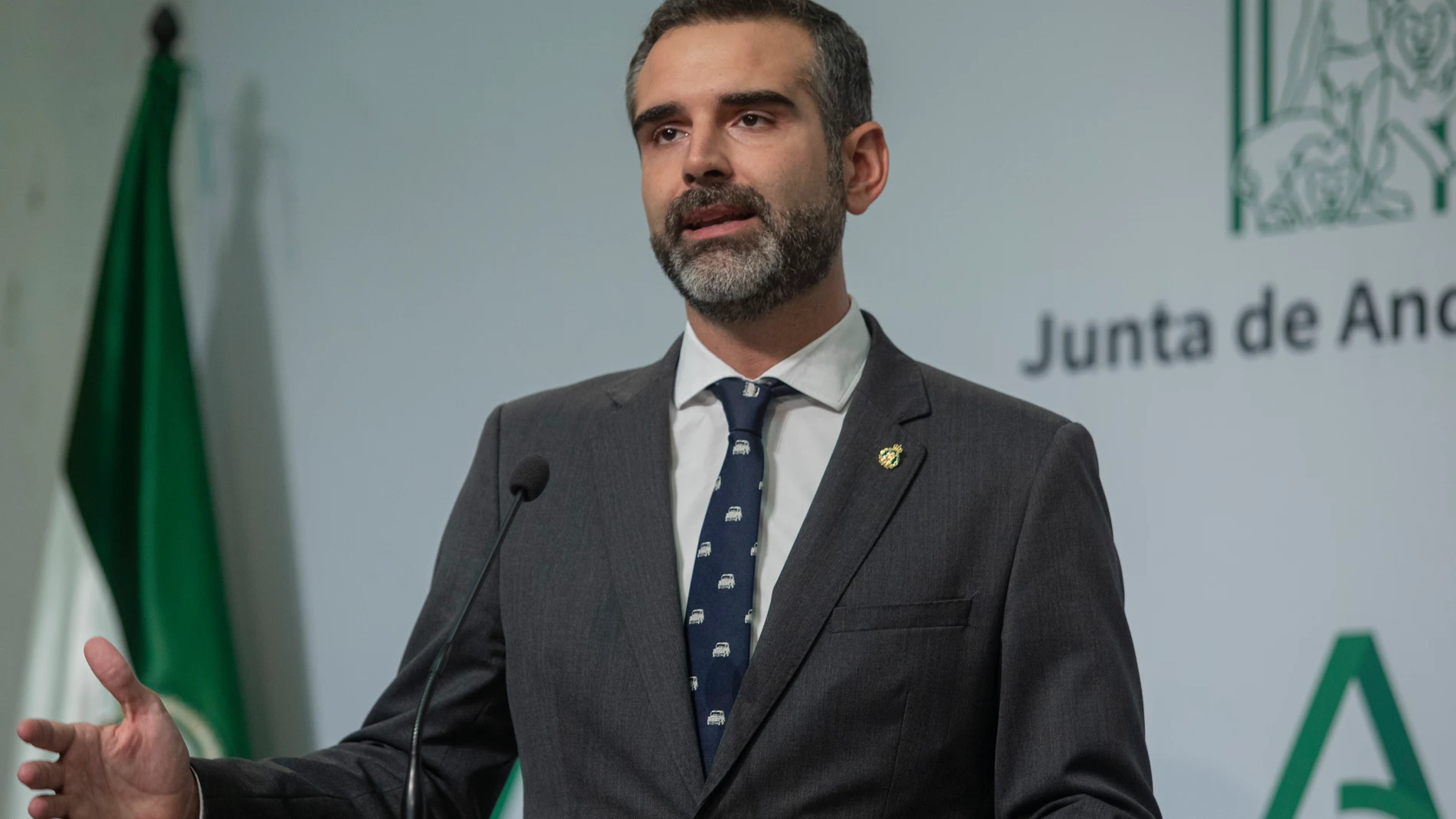 El consejero de Sostenibilidad, Medio Ambiente y Economía Azul y portavoz del Gobierno andaluz, Ramón Fernández-Pacheco