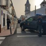 Agentes en la operación que se desarrolla en Pilas (Sevilla)