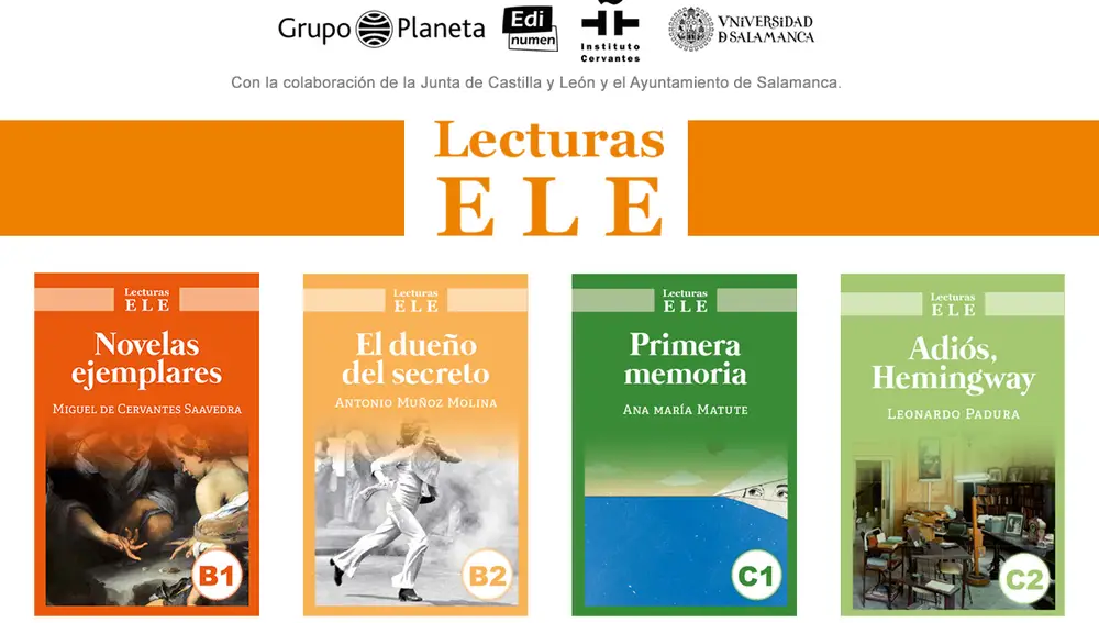 Imagen de presentación de &quot;Lecturas ELE&quot;, la nueva iniciativa del Instituto Cervantes