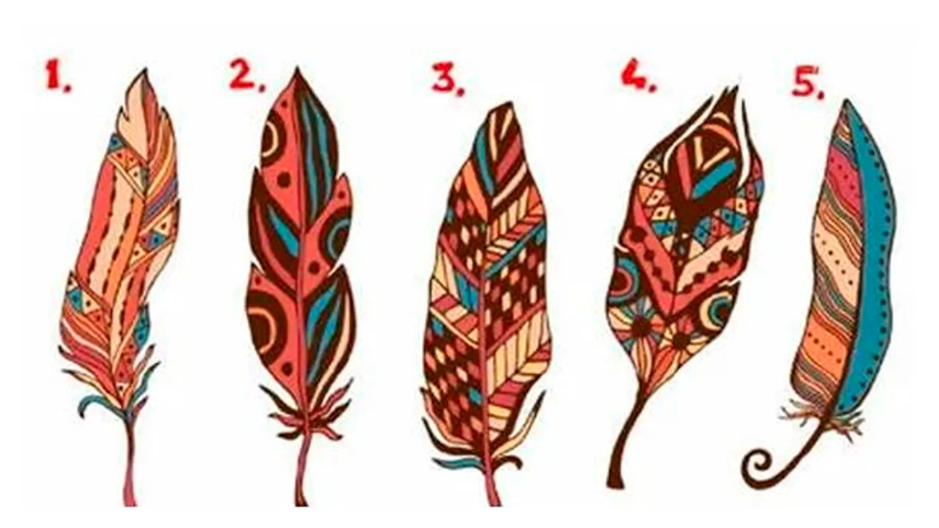 ¿Cuál de estas cinco plumas te describe mejor? | Fuente: Depor