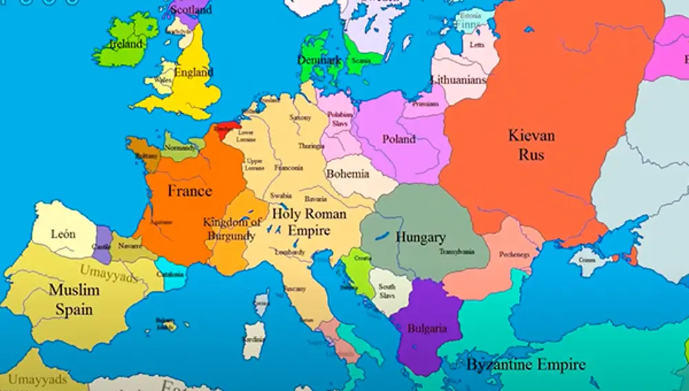 Europa, año 1000.