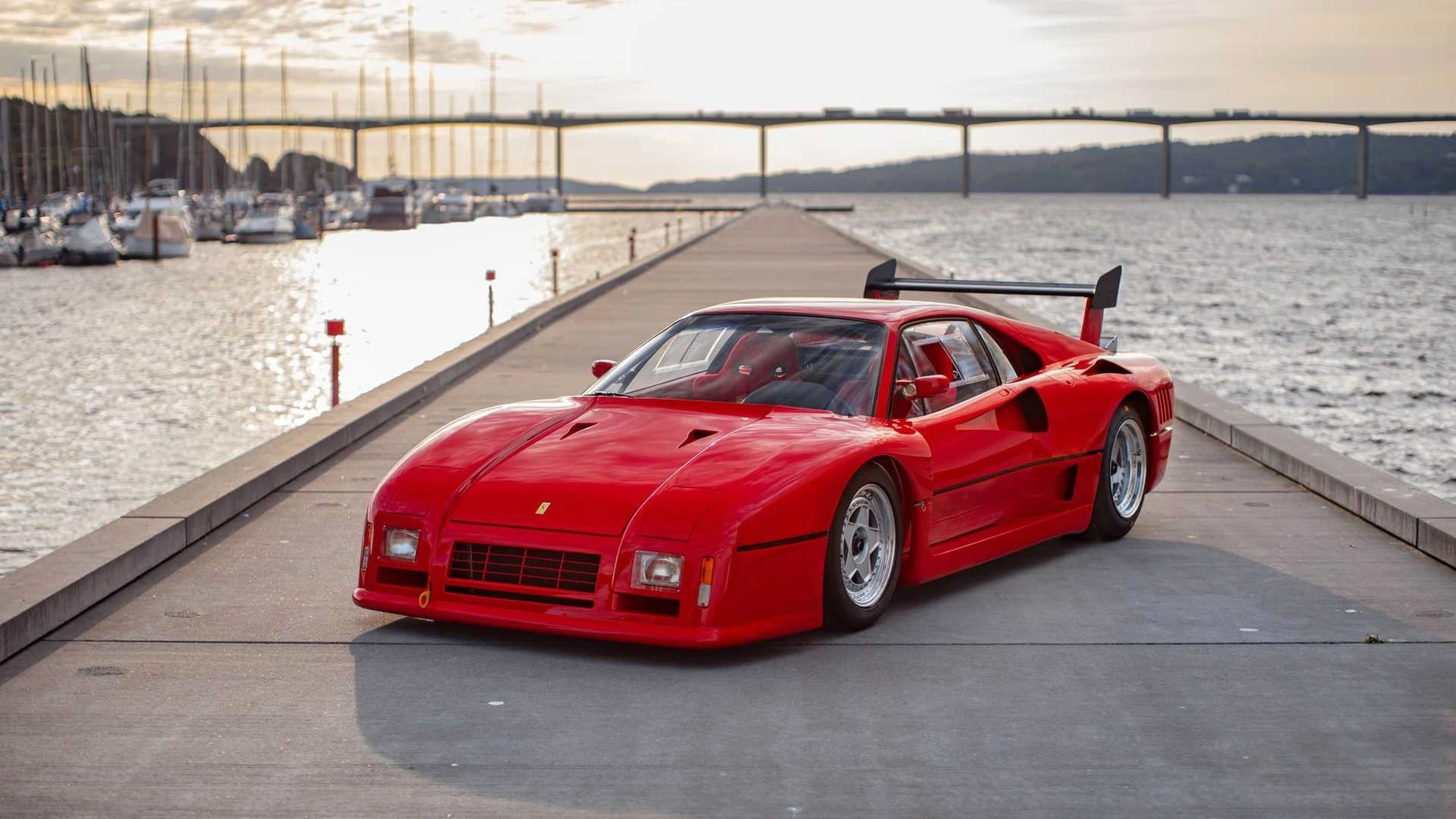 A subasta uno de los cinco Ferrari 288 GTO Evoluzione que existen.