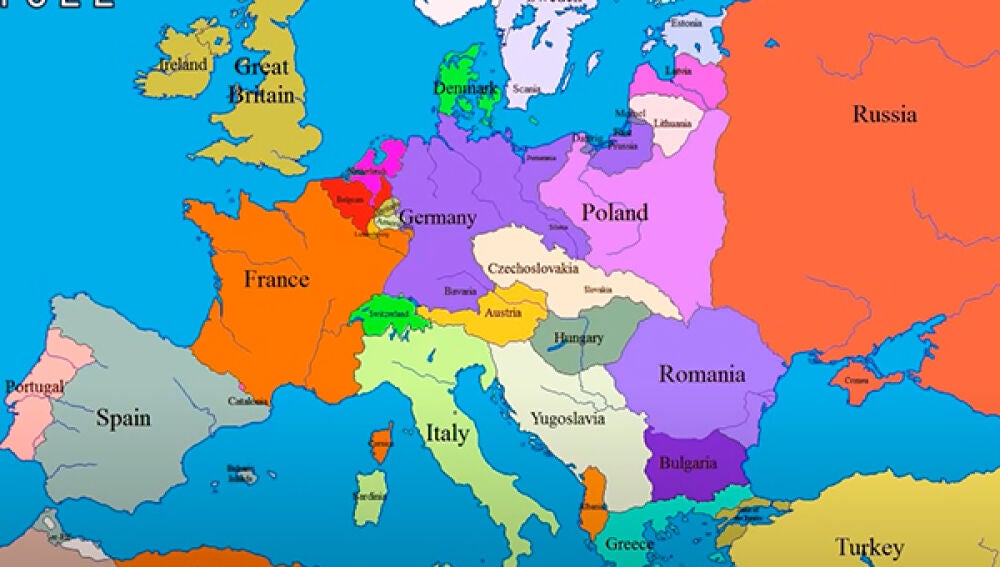 En Este Mapa Puedes Ver Cómo Han Cambiado Las Fronteras De Europa En ...