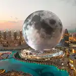 Así será el hotel lunar de Dubái.
