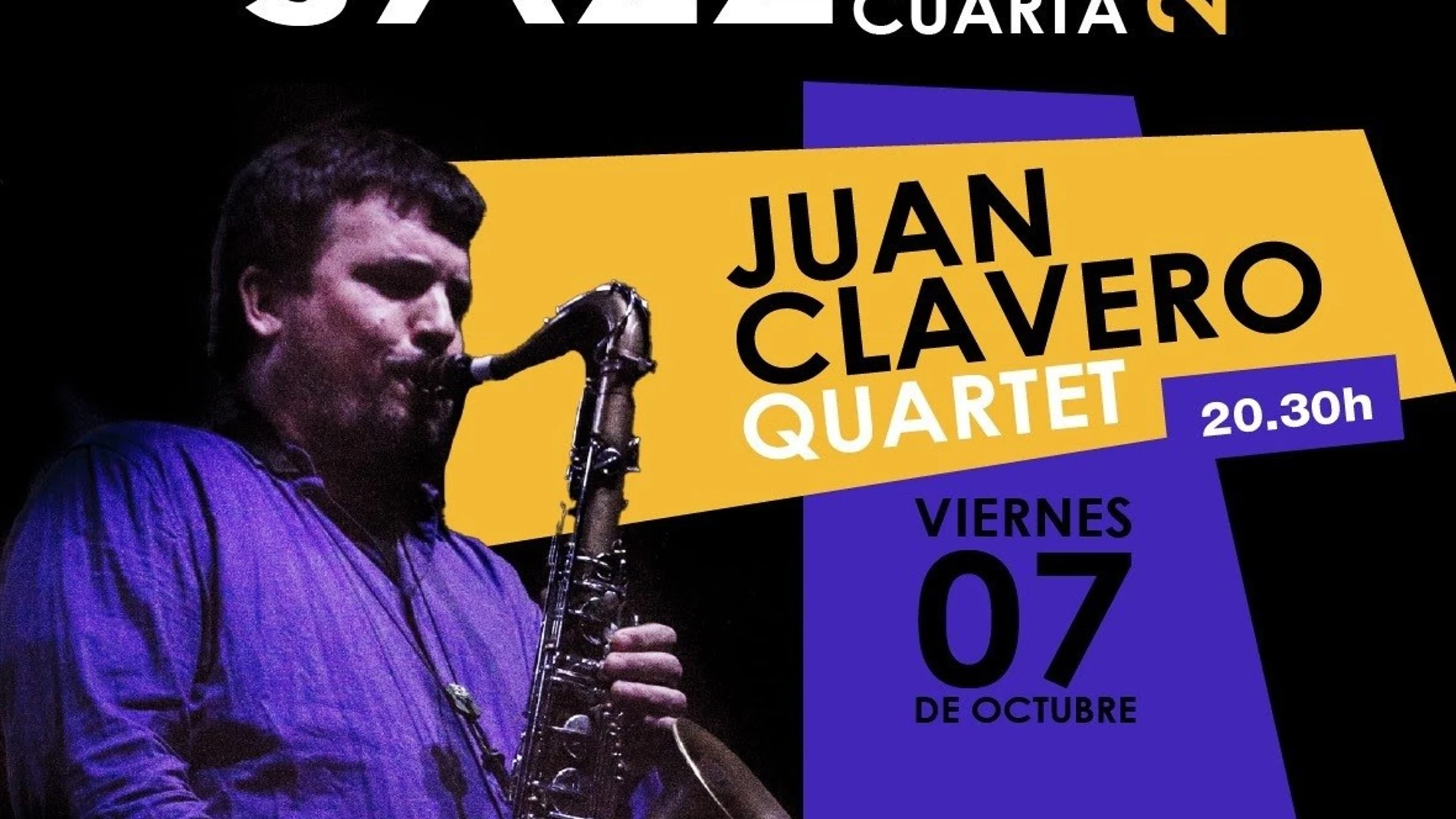 Cartel del ciclo Jazz en la Cuarta