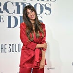 Almudena Cid asiste a la premiere de la película ‘Los renglones torcidos de Dios’, a 5 de octubre de 2022, en Madrid (España)