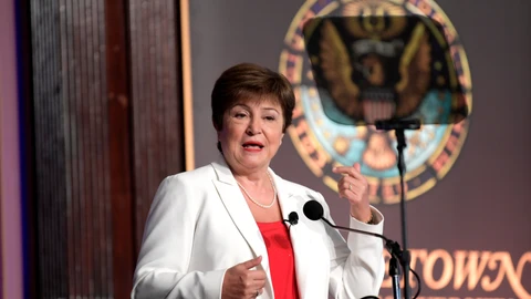 La directora gerente del Fondo Monetario Internacional (FMI), Kristalina Georgieva