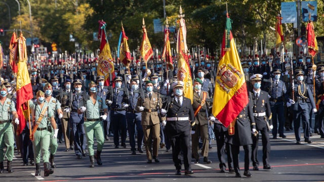 Desfile del 12-O del pasado año