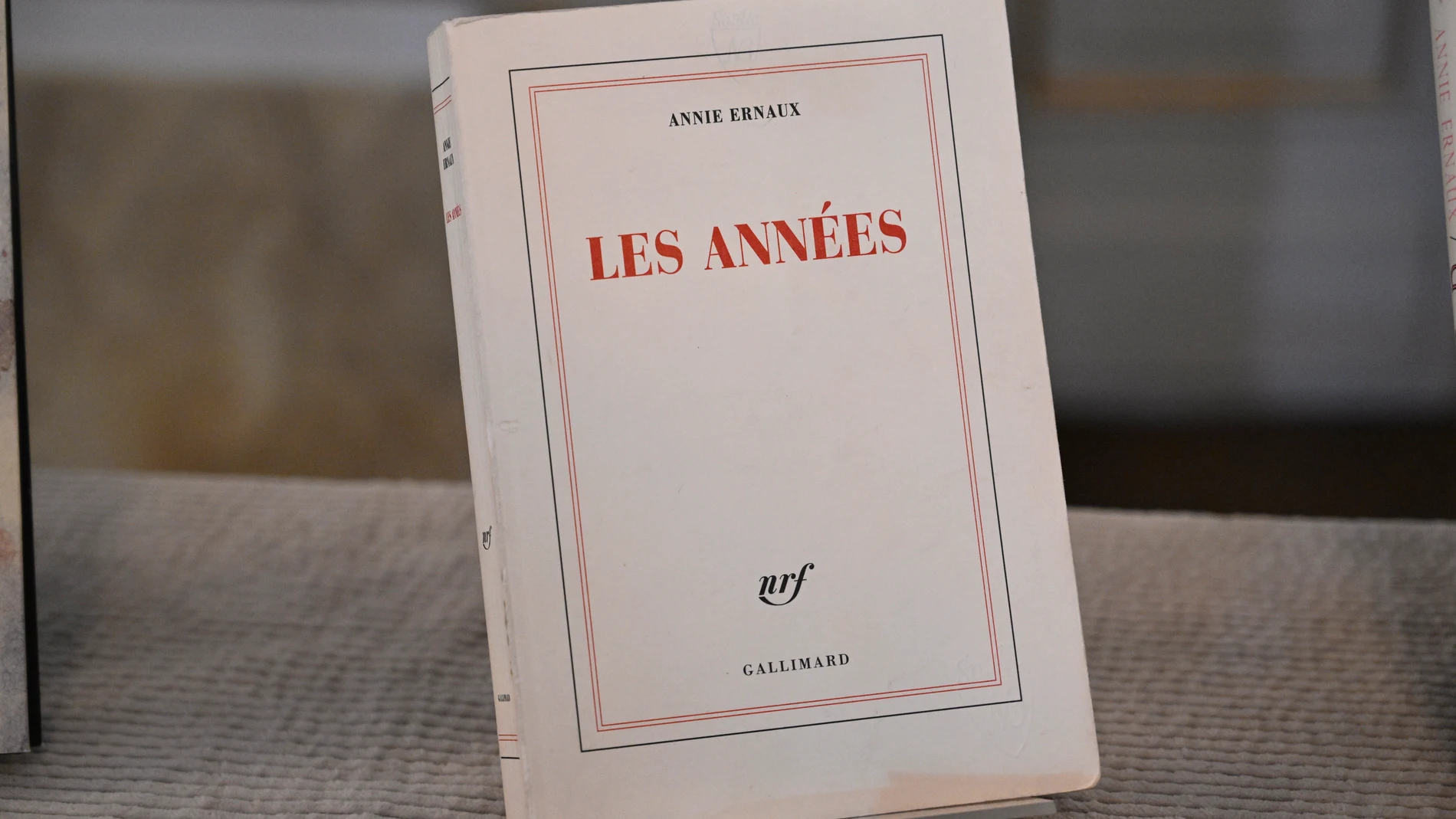 Libro "Les Années", de la escritora Annie Ernaux