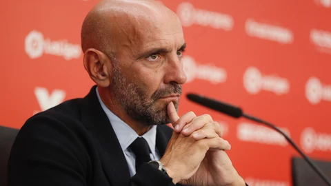 Monchi, director deportivo del Sevilla. EFE/José Manuel Vidal