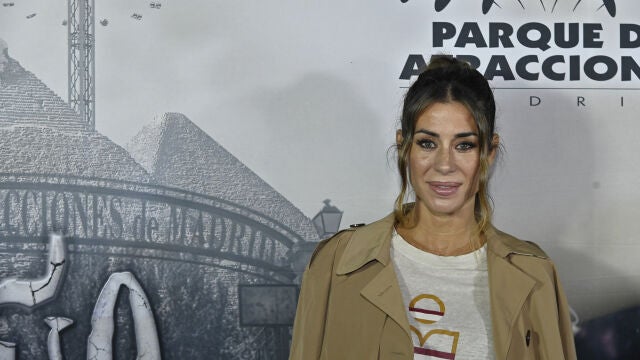 Elena Tablada en el Parque de Atracciones de Madrid