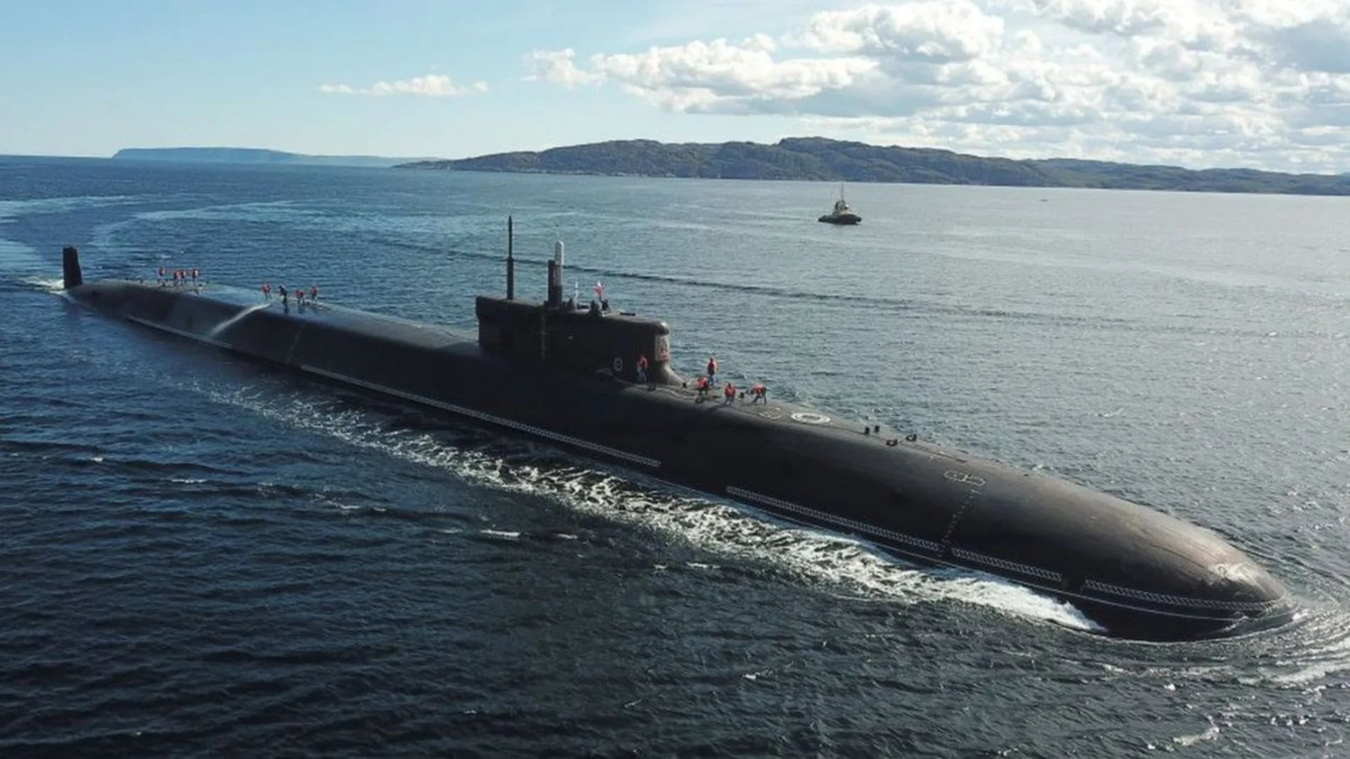 El submarino ruso Belgorod, portador del llamado "arma del apocalipsis"