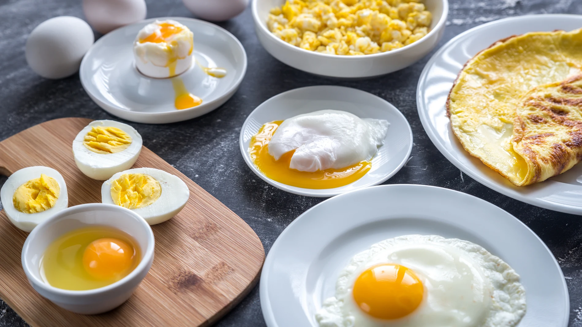 Los huevos son una gran fuente de luteína y zeaxantina.