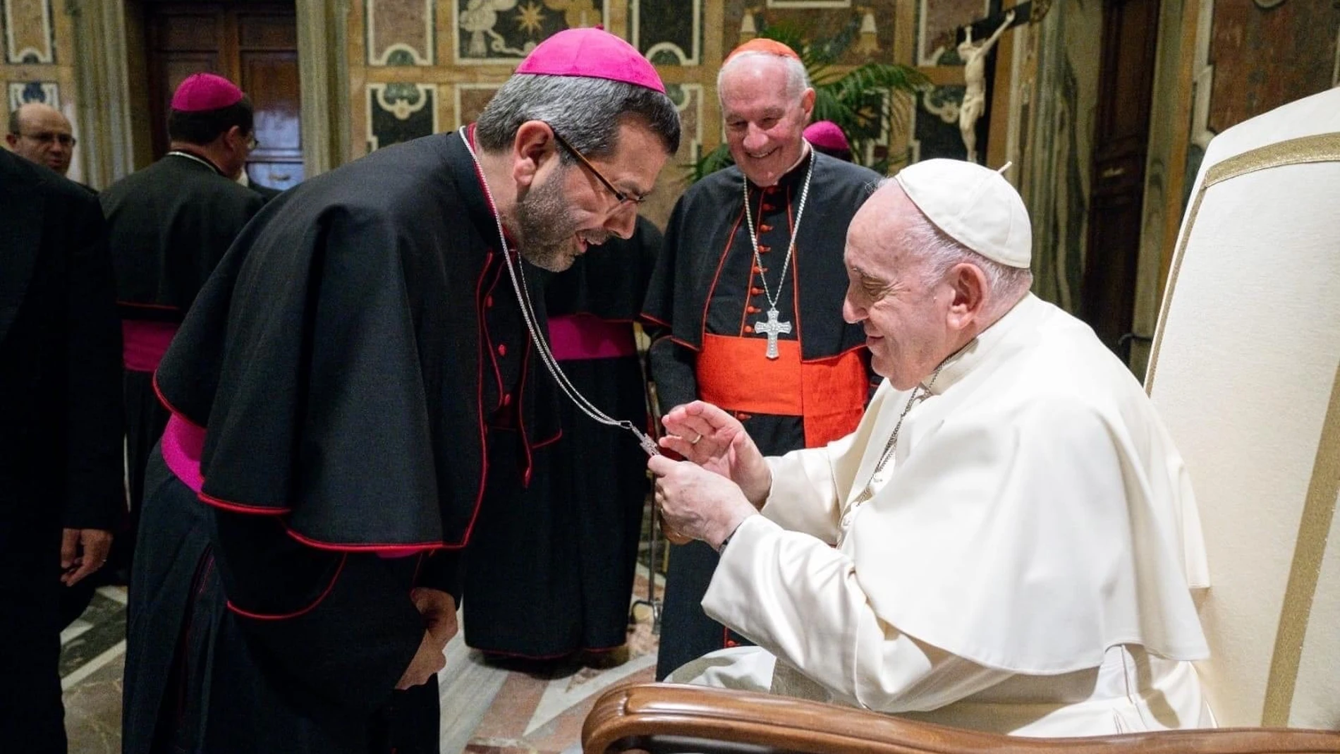 El Papa Francisco recibió al cardenal Álvaro Chordi Miranda