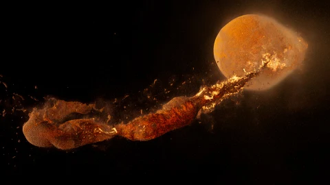 La formación de la Luna habría sido inmediata según los científicos.