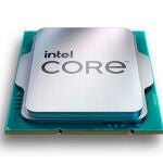 Imagen promocional de un procesador Intel Core Raptor Lake.