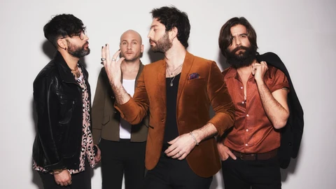Desde la izda., los componentes de Viva Suecia: Jess Fabric, Fernando Campillo, Rafa Val y Alberto Cantúa