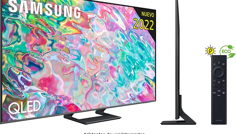 Smart TV en oferta, Samsung QLED 4K 2022 55Q75B