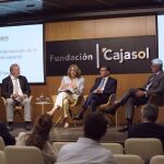 Celebración de las jornada 'Las aplicaciones empresariales de la investigación espacial' organizada por la Asociación de Empresarios del Sur de España (Cesur)