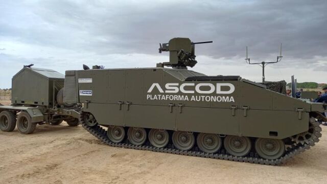 Imagen del prototipo de Ascod para misiones tripuladas en remoto
