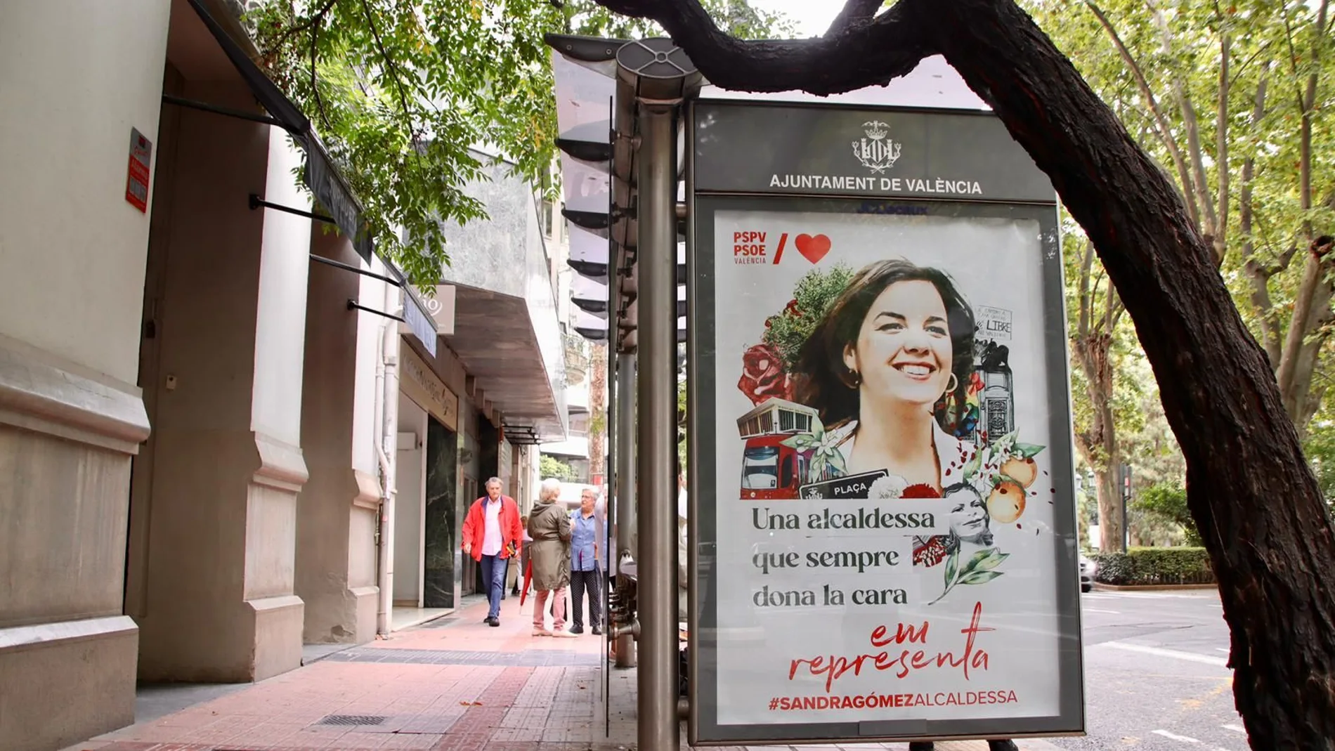 La socialista Sandra Gómez ha presentado la imagen para la campaña electoral