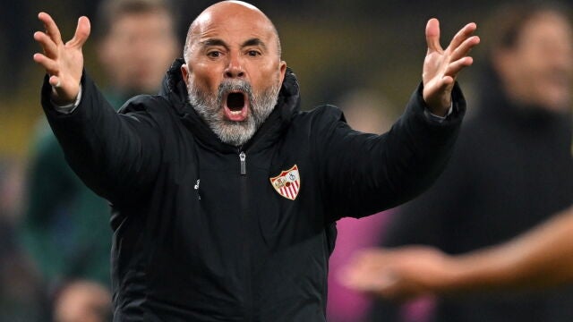 Jorge Sampaoli, entrenador del Sevilla.