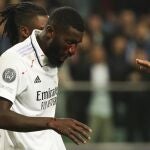 Rüdiger acabó el Shakhtar-Real Madrid de la Champions sangrando