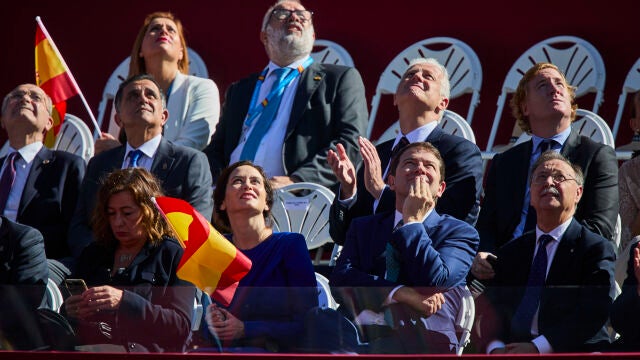 El rey Felipe VI preside el desfile del Día de la Fiesta Nacional