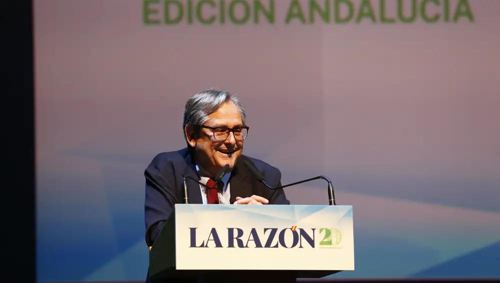 Francisco Marhuenda pronunció unas emotivas palabras sobre el periodismo, Andalucía y el diario LA RAZÓN