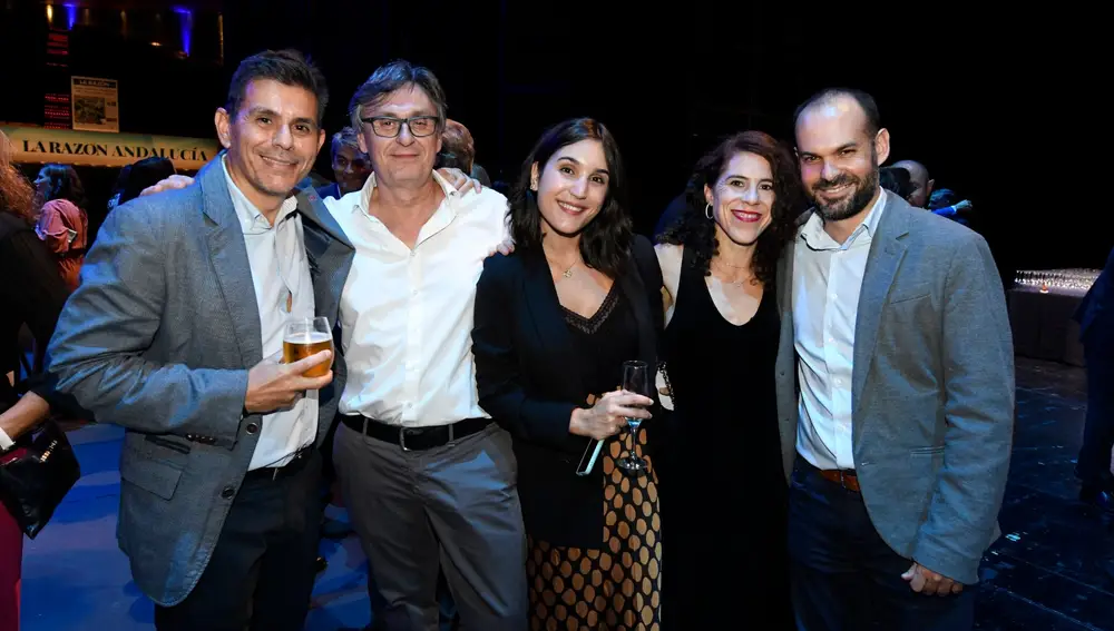 Pedro García, Manuel Guerrero, Victoria E. Megías, Ana Velasco y Juan Diego Márquez