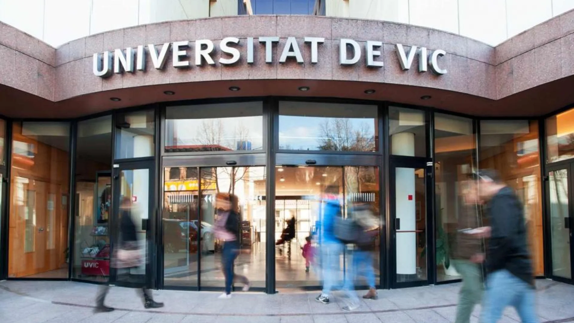 Entrada de la Universitat de Vic