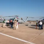 Helicópteros de la Armada en la base de Rota. ARMADA