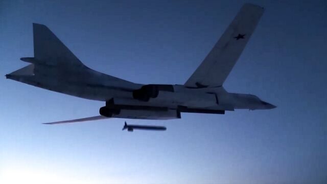Un bombardero estratégico Tu-160 en una imagen de 2020