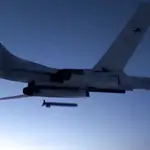 Un bombardero estratégico Tu-160 en una imagen de 2020