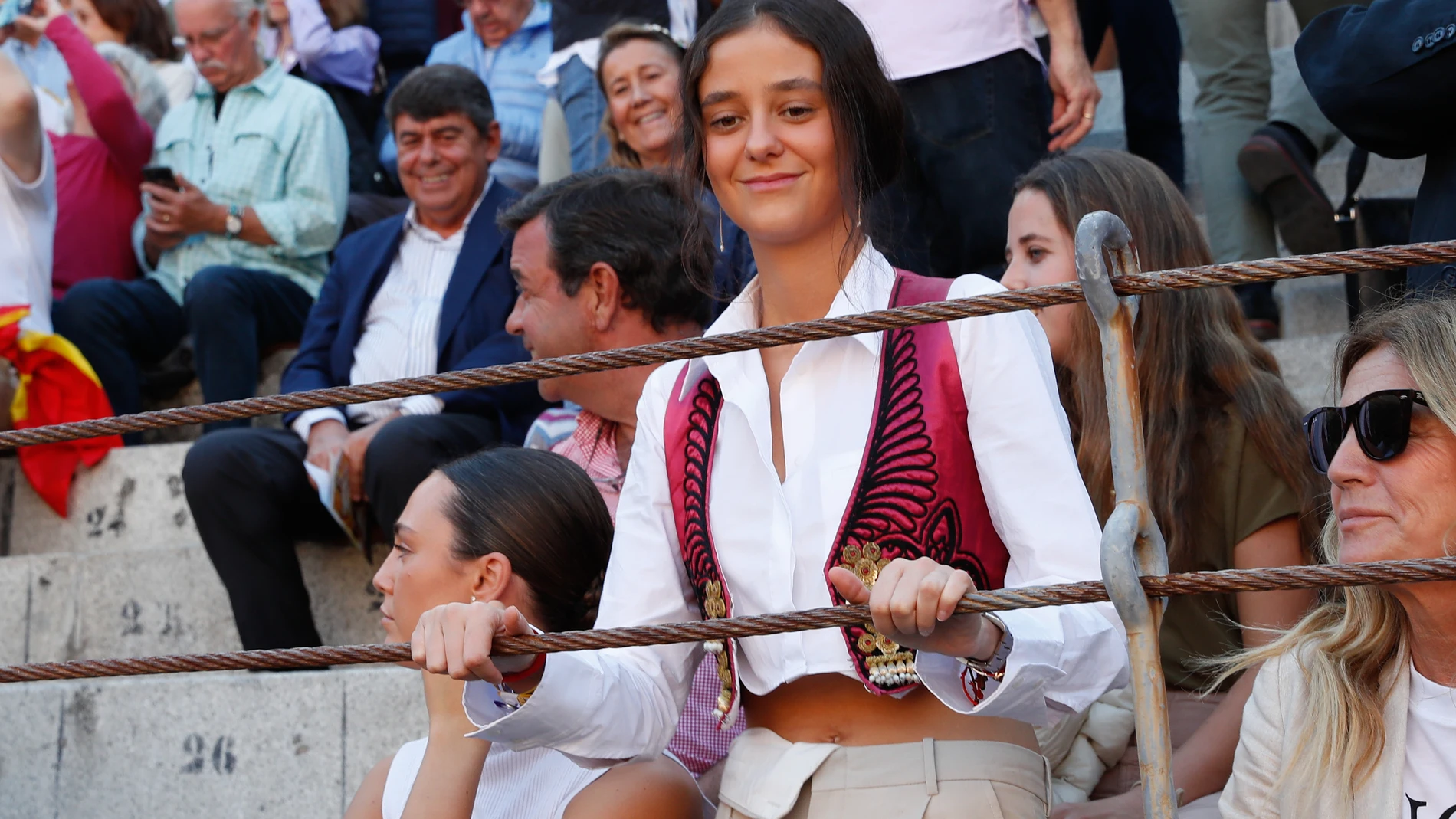 Victoria Federica durante la Feria de Otoño en Madrid.