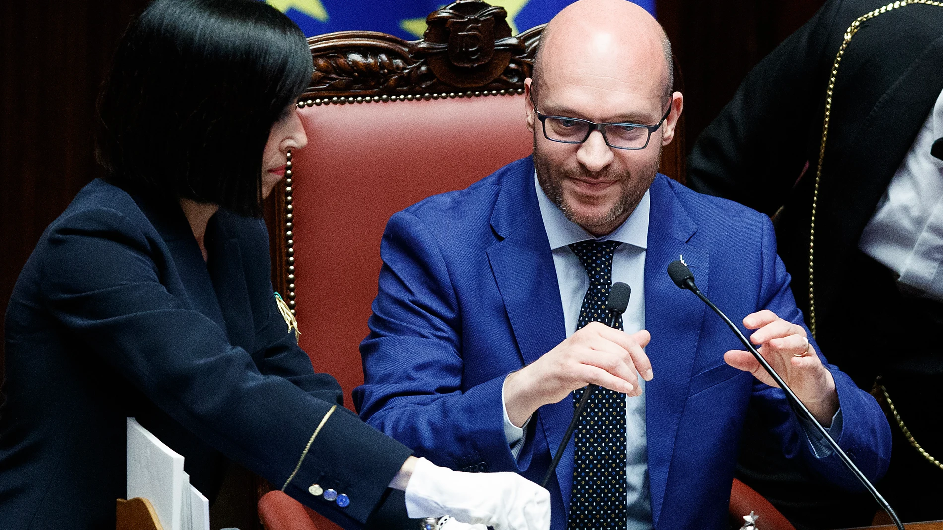 Lorenzo Fontana, nuevo presidente de la Cámara de Diputados italiana