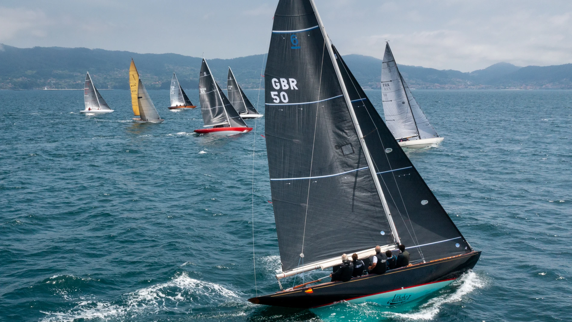 Un momento del campeonato mundial del Xacobeo